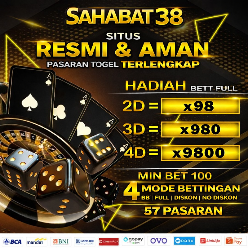 SAHABAT38 | Gaming Toto Profesional dengan Sistem Aman & Resmi